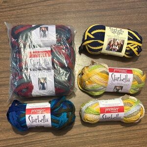 NEW Starbella Premier Yarn Bundle of 7